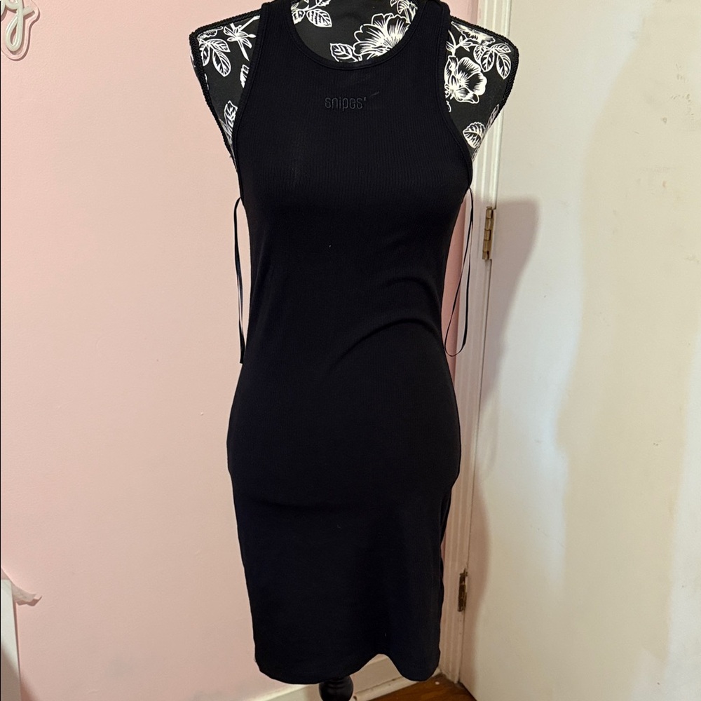 NWT Snipes Black Sleeveless Dress